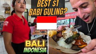 INSANE $1.50 Babi Guling in Bali - insane BBQ Indonesian Pork