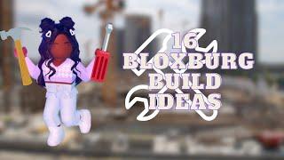 16 bloxburg build ideas || Mylittlegames