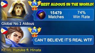 I Met 15K Matches World Best Aldous in Rank | He Challenged Me 1v1 = Who Win? (He 1 Hit Everything)