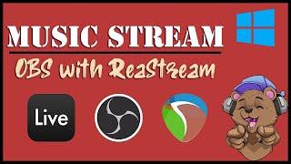 How to stream your music with OBS using ReaStream