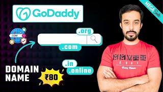 How to Buy Domain Name from GoDaddy | How to Register Domain Name in GoDaddy