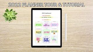2022 Planner Tour & Tutorial | How to Use the 2022 Digital Planner