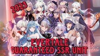 Evertale Best Characters! 4th Year Anniversary Guaranteed SSR! Evertale Gameplay 2023 | Tier List