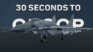 30-ти секундный обзор МиГ-29СМТ в War Thunder