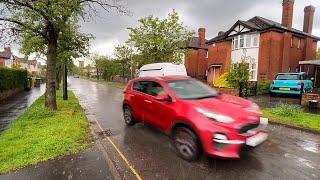 Wet, wet, wet! Walking through a Norwich thunderstorm, May 2023