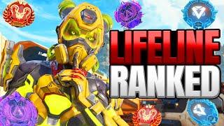 High Level Lifeline Ranked Gameplay - Apex Legends (No Commentary)