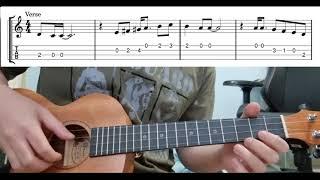 Yesterday (The Beatles) - Easy Beginner Ukulele Tabs With Playthrough Tutorial Lesson