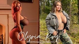 Olyria Roy: Russian Curvy Model - Bio & Info