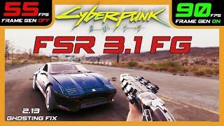 Cyberpunk 2077 2.12 H1 FSR 3.1/DLSS Frame Generation GTX/AMD/INTEL #fsr3.1 #dlss