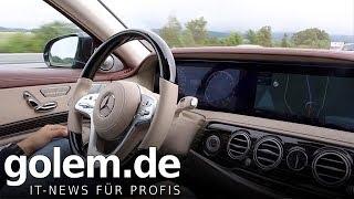 Autonomes Fahren mit der Mercedes S-Klasse getestet