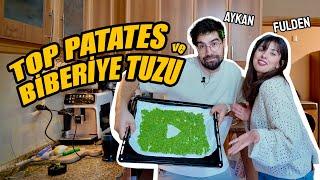 ÇITIR PATATES TOPLARI VE BİBERİYE TUZU YAPTIK!