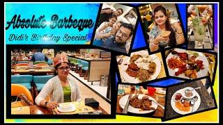 Absolute Barbeque Buffet Kolkata | Didi's Birthday Special | Unlimited BBQ Buffet | MoBonny