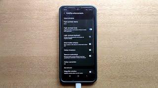 How To Turn On High Contrast Fonts In Samsung Galaxy Mobile