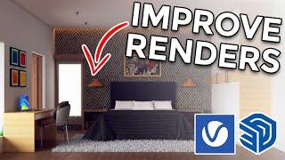 10 Tips to IMPROVE your Vray Interior Renderings in Sketchup | Sketchupguru