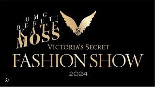 Kate Moss makes crowd COME ALIVE at Victoria's Secret Fashion Show 2024!