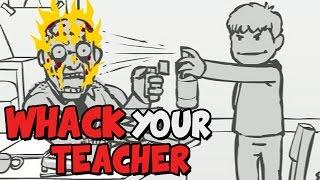 Whack Your Teacher Gameplay German - Den Lehrer abfackeln