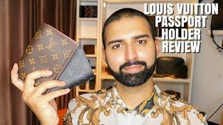 LOUIS VUITTON PASSPORT HOLDER | Review, Comparison & Wear & Tear!