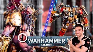 Warhammer 40.000 - Chevaliers Gris VS Chevaliers du Chaos !