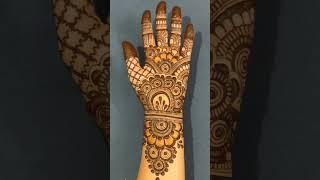 Mehndi designs front side | mehandi ka design | mehndi design | #youtubeshorts #shortvideo #mehndi