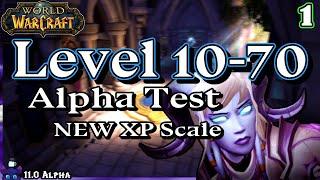 New 10-70 Leveling Route Test - pt 1  The War Within Alpha (no spoilers)