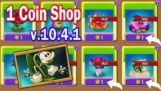 1 Coin Shop in Plants vs Zombies 2 v.10.4.1 - New Plants SeaFlora & MayBee