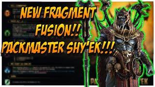 NEW FRAGMENT FUSION!!! PackMaster Coming Soon!!!  | Raid: Shadow Legends