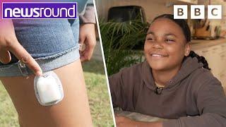 Tahlia's story: The new tech helping children with diabetes | Newsround