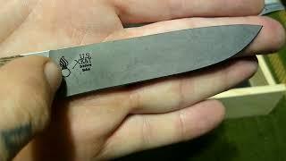 White River Knives Exodus 4 / Jackalope Initial Impressions #bushcraft #camping #knifeskills