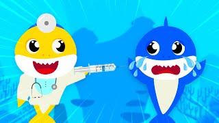 Time For a Shot | Baby Shark Doctor | Hospital Play for Kids by Bubbles