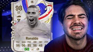 DEPOIS DE 3 DRAFTS RONALDO 98 APARECEU MAAAAAAS! FUT DRAFT FC 24