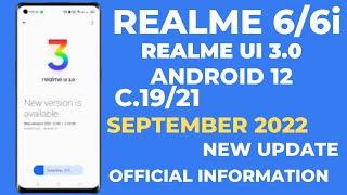  Official Information : Realme 6/6i Realme Ui 2.0 C.19/C.20 New Update Milega ya Nhi