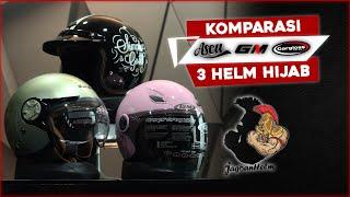 KOMPARASI 3 HELM HIJAB | KALIAN LEBIH PILIH MANA?