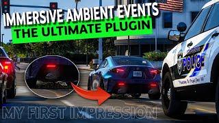 New Immersive Ambient Events In GTA 5 LSPDFR - A First Look!