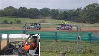 North Wales Autograss 30th June 24 Mens Class 1 Final Onboard and race footage of NW28 Dylan Tyrrell