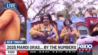 Mardi Gras 2025: The Boom Boom by the numbers