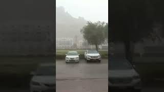 Heavy Rain in Nizwa#oman #omantour