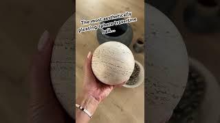 Obsessed with this McGee and Co Travertine Sphere. I would like to order a smaller one.