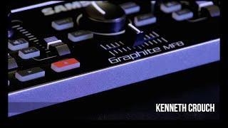 Samson Graphite MF8 mini USB MIDI control surface with faders overview with Kenneth Crouch