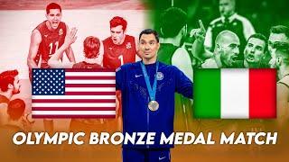 Reacting to USA vs. Italy Men's Volleyball 2024 Paris Olympics