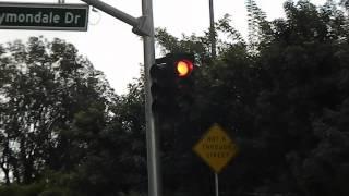 traffic signals flashing red since 2012 (still flashing)