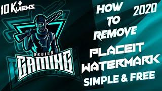 How to remove placeit watermark  | Simple & Free ! | 2020 |