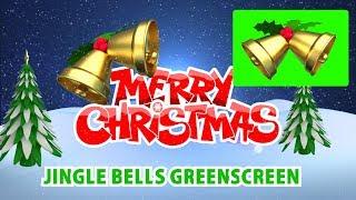 jingle bells green screen with croma key | merry christmas