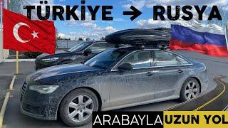 MOSKOVA'YA GİTME ZAMANI GELDİ | TÜRKİYE'DEN RUSYA'YA GÜRCİSTAN ÜZERİ 4.000 KM YOL GİTTİK | 4K