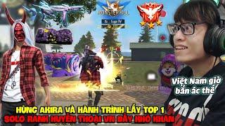 HÙNG AKIRA NÂNG MP40 LV8 DÙNG LẠI BOM KEO LEO TƯỜNG VÀ TOP 1 10 KILL RANK HUYỀN THOẠI VN ĐẦY CẢM XÚC