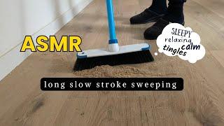 Long slow strokes sweeping heavy debris ASMR, satisfying tingles and can put you on relax mode 