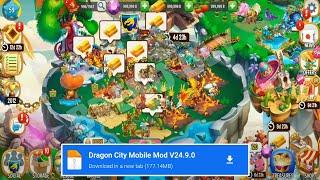 Dragon City 2024 MOD MENU v24.9.0 Gameplay - Unlimited Money & Gems Works 2024