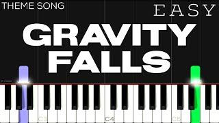 Gravity Falls Theme | EASY Piano Tutorial
