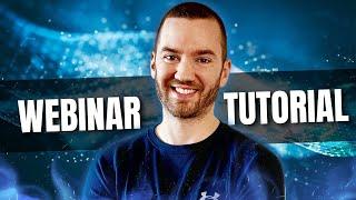 Webinar Tutorial 2024 (WebinarJam Tutorial: How To Setup A Webinar)