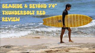 Firewire Seaside & Beyond 7'0" Thunderbolt Red Mid length Surfboard Review