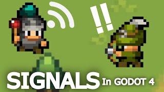 How to Use SIGNALS Correctly in Godot 4 (everything to know)